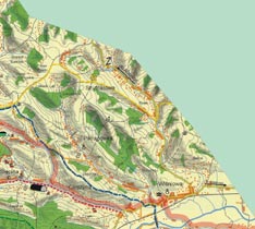 Mapa Gminy Frysztak czêœæ 2 z 4